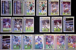 Fichas Liga LFP Mundicromo 94-95