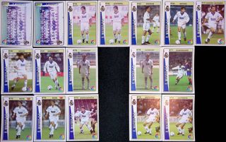 Fichas Liga LFP Mundicromo 94-95