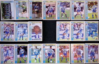 Fichas Liga LFP Mundicromo 94-95