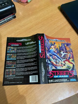 Juego Mega Drive Streets of Rage Juego ps2 deadly