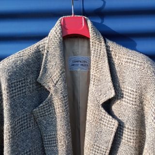 Cappotto Vintage Oversize Beige/Grigio