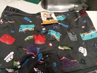 3 Calzoncillos Uomo Talla L Estampados