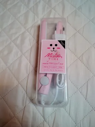 Piastra capelli da viaggio rosa