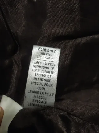 Giacca uomo vera pelle Mauritius Vintage