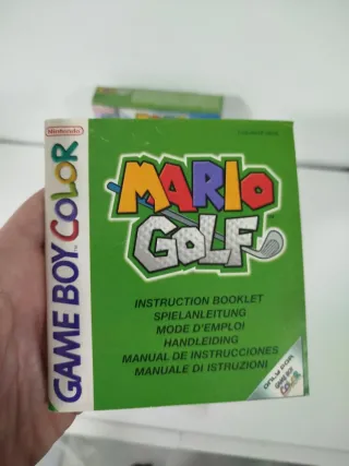 Mario Golf Game Boy Color Nintendo