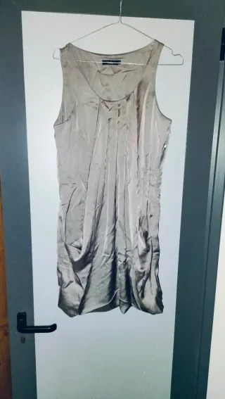 Vestito donna beige inf.