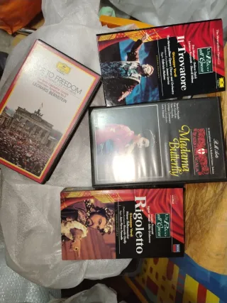 VHS Opere Liriche e Concerti - Verdi, Bernstein