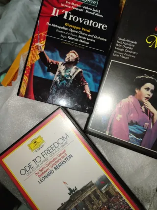 VHS Opere Liriche e Concerti - Verdi, Bernstein