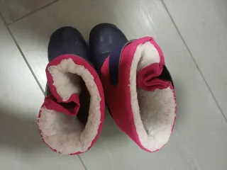 Scarponcini Neve Bambina Rosa/Blu taglia 26/27