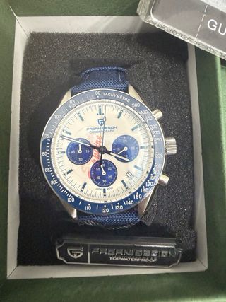 Reloj Pagani Design Cronógrafo Azul