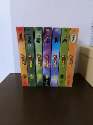 Dragon Ball Super DVD Boxes 3-9