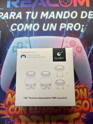 GuliKit Joysticks Magnéticos PS5 y EGDE.