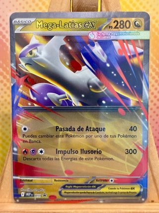 Mega Latias EX MEP 11 Promo Carta Pokémon