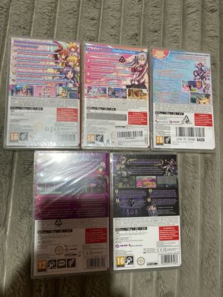 Juegos Nintendo Switch Gal Gun y Gal Guardians