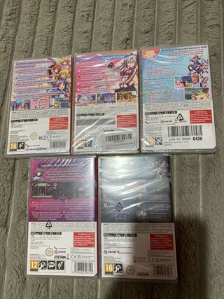 Juegos Nintendo Switch Gal Gun y Gal Guardians