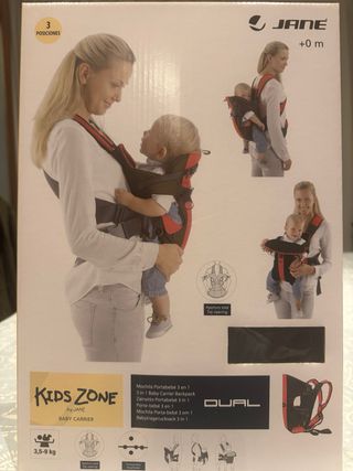 Mochila Portabebés Jane Kids Zone 3 Posiciones