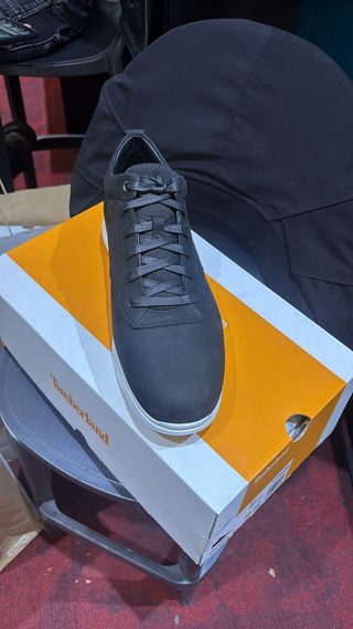 Botas Timberland verdes y naranjas