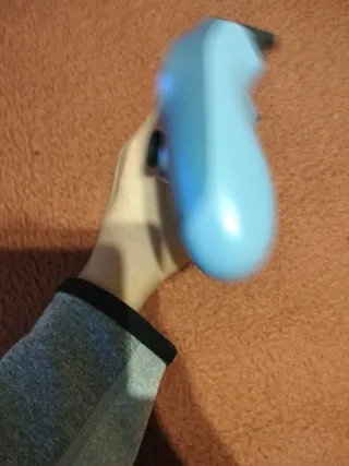 Mando PS4 azul de segunda mano