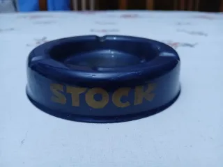 Posacenere Stock vintage blu