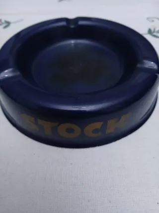 Posacenere Stock vintage blu