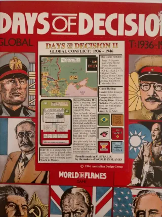 Juego de mesa Days of Decision II
