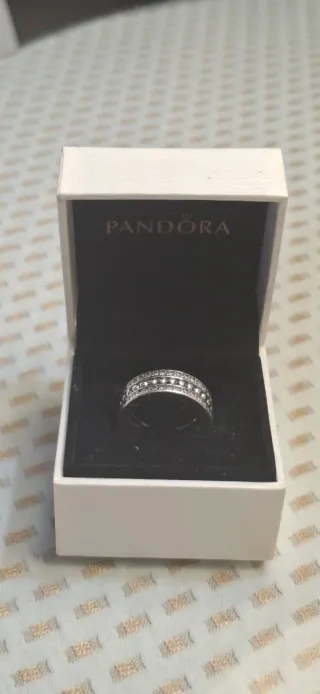 Anillo Pandora Plata Circonitas