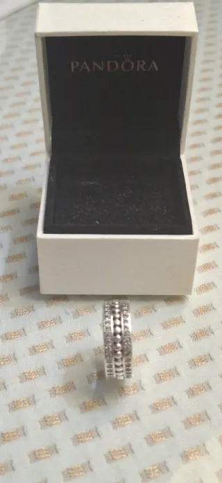 Anillo Pandora Plata Circonitas