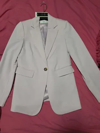 Americana Mango Rosa Talla 32