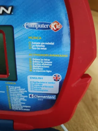 Ordenador Infantil Spiderman Clementoni