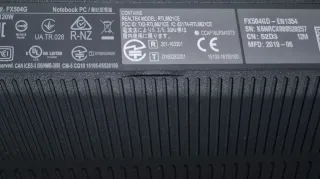 Portátil Asus TUF Gaming FX504 I7