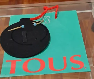 Pulsera, esclava Tous dorada con turquesas