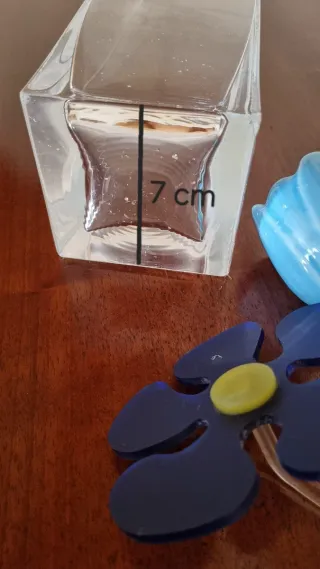 Vaso in vetro soffiato artigianale