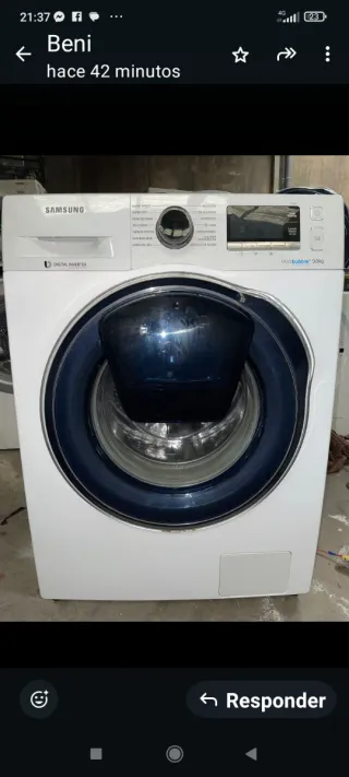 Lavadora Samsung 9kg EcoBubble