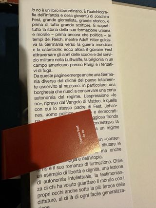 Io no ricordi d'infanzia e gioventù