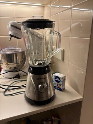 Batidora de vaso Orbegozo 3 años