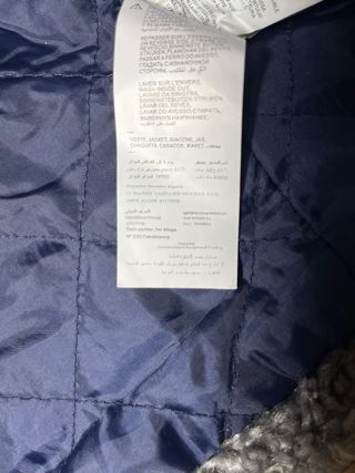 Chaqueta Teddy Borreguito Denim Vintage