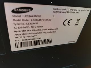 Televisor Samsung LCD 32 LE32A457