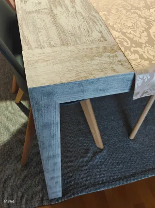 Mesa comedor madera extensible