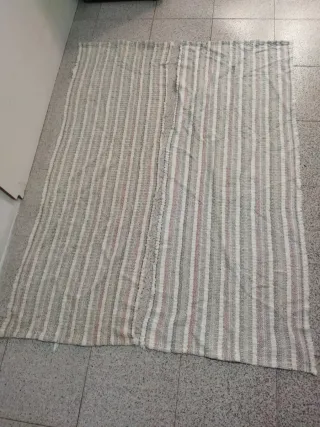 Jarapas Azules Y Grises De Tela