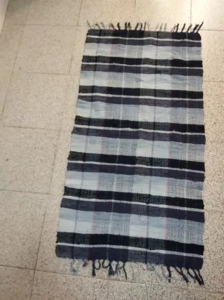 Jarapas Azules Y Grises De Tela