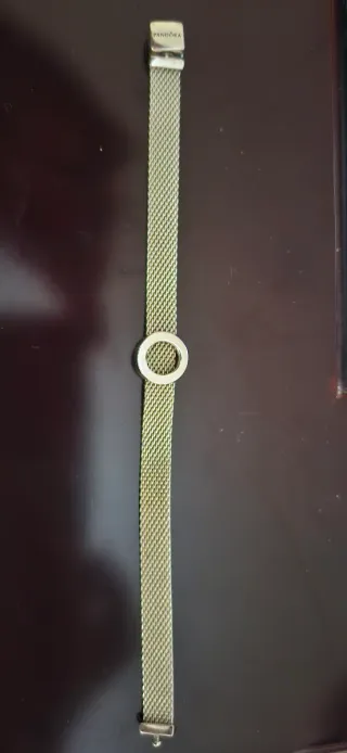 Pulsera Pandora Plata Malla