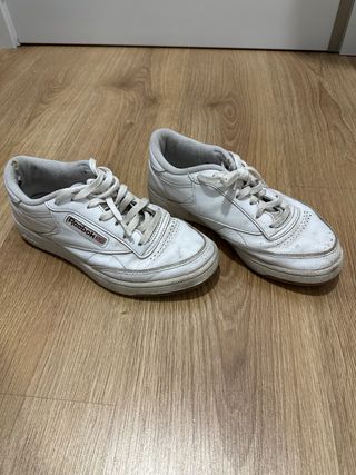 Zapatillas Reebok Blancas Usadas curradas