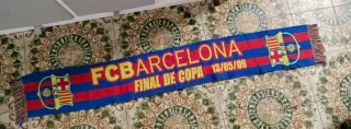 Bufanda FC Barcelona Final de Copa 13/05/09