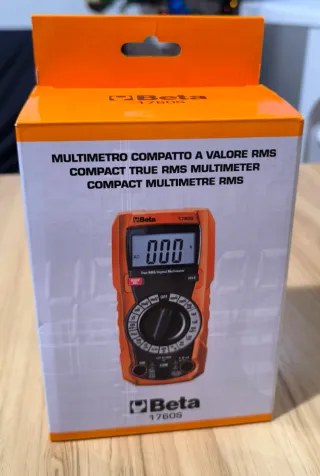 Multímetro Beta 1760S Compacto TRUE RMS