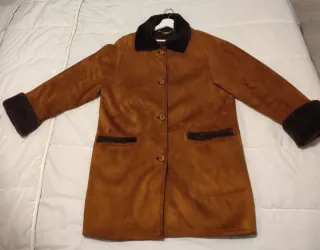 Abrigo de piel auténtica SHEARLING-Hecho en España