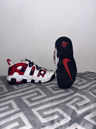 Nike Air More Uptempo AIR Rojo Blanco
