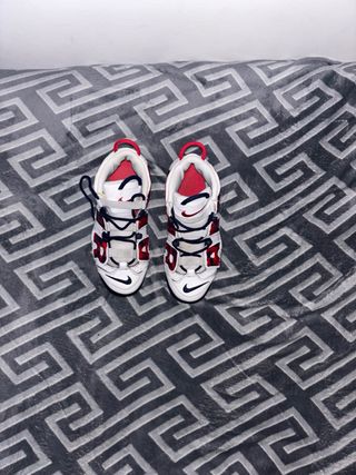 Nike Air More Uptempo AIR Rojo Blanco