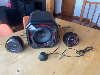 Altavoces Philips con Minijack