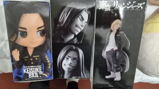 Lote Tokyo Revengers figuras peluches Baji, Mikey