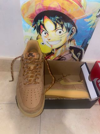 Nike Air Force 1 '07 Beige/Marrón